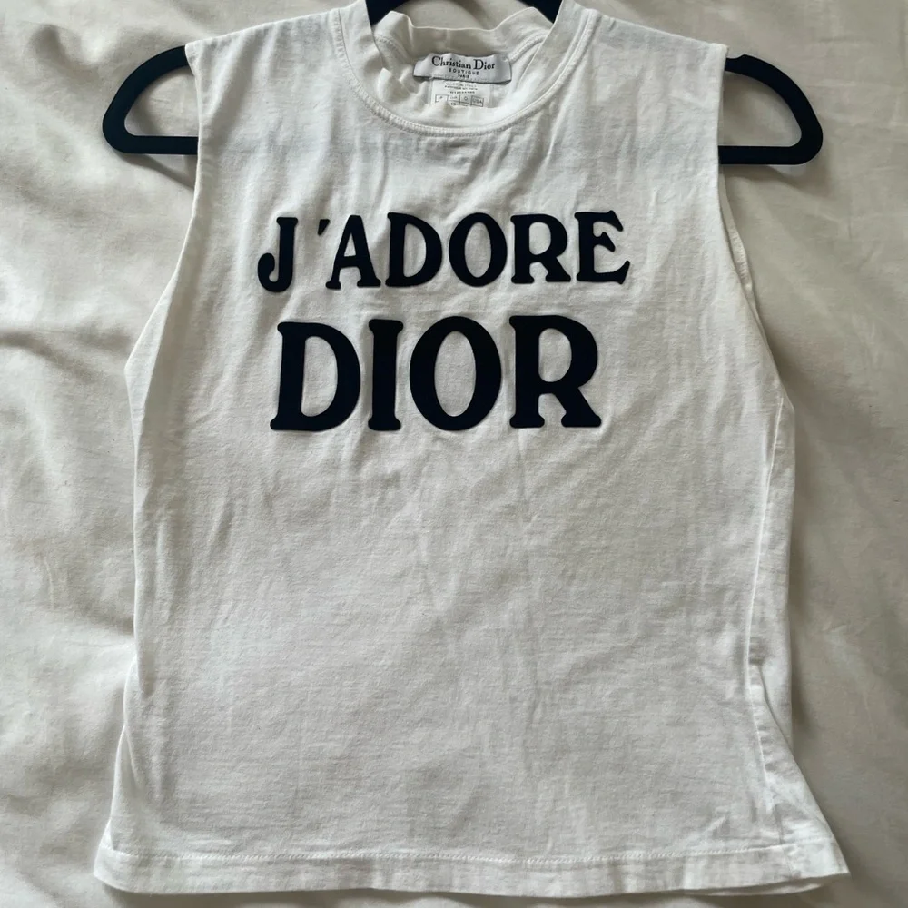 Dior | Tops | Sold Christian Dior Vintage Iconic Jadore Dior Tank